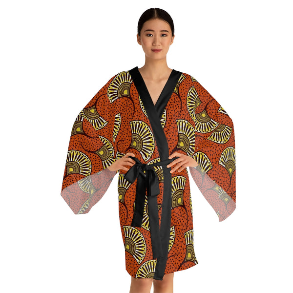 Kimono Robe in African Ankara Prints