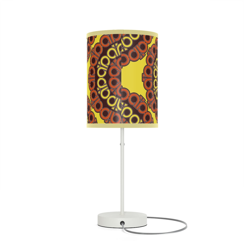 Dark Slate Gray Lamp on a Stand  with African Ankara prints in vibrant colors US|CA plug Home Decor Sumbu_African_Prints_and_Designs