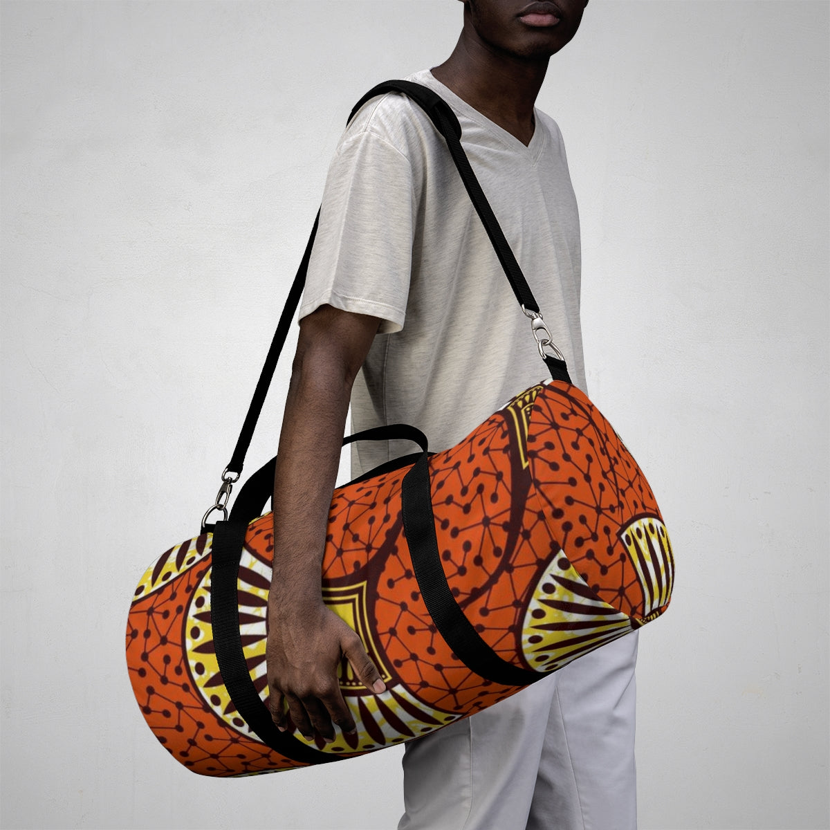 Duffel Bag in Ankara Style Printify
