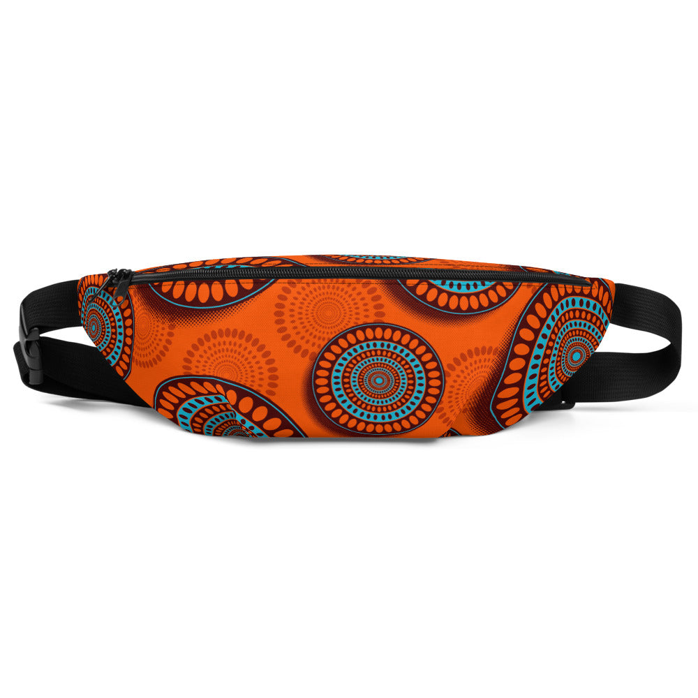 Fanny Pack with African fabric prints and patterns Sumbu_African_Prints_and_Designs
