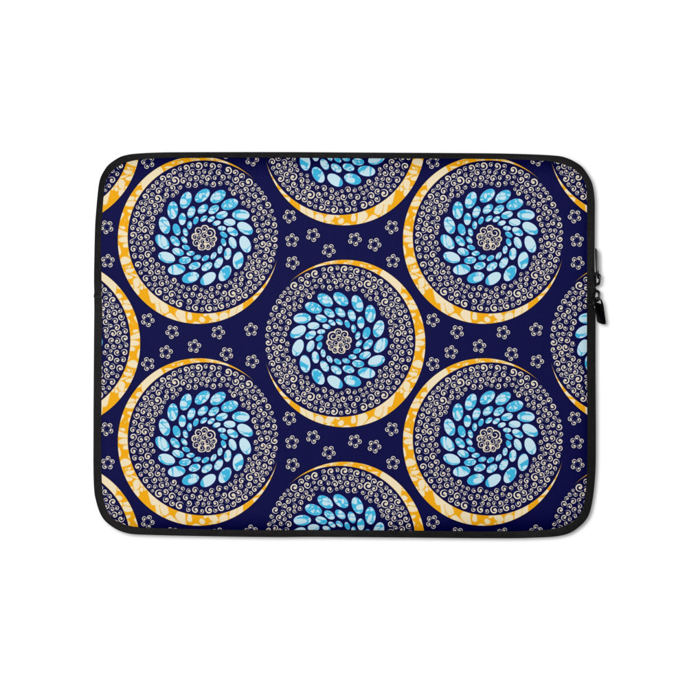 Laptop Sleeve with African prints, designs and patterns Sumbu_African_Prints_and_Designs