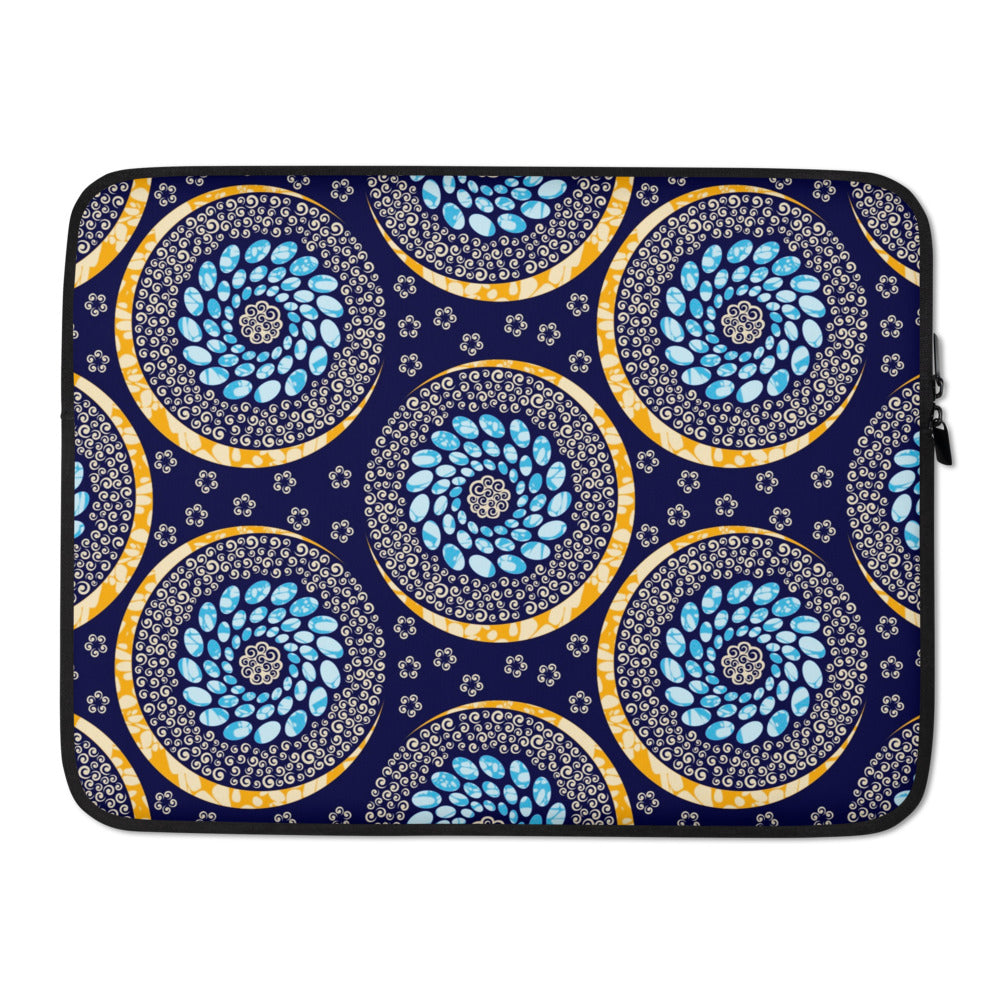 Laptop Sleeve with African prints, designs and patterns Sumbu_African_Prints_and_Designs