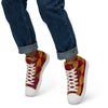 Men’s high top canvas shoes Sumbu_African_Prints_and_Designs